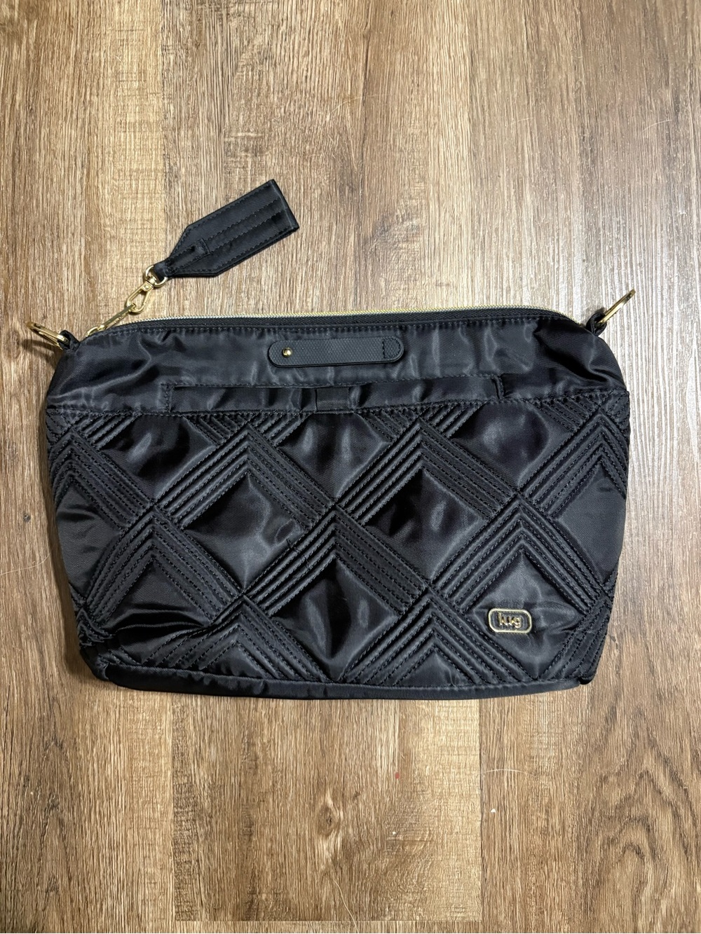 Lug Flare black Quilted Crossbody Bag Wicked collection